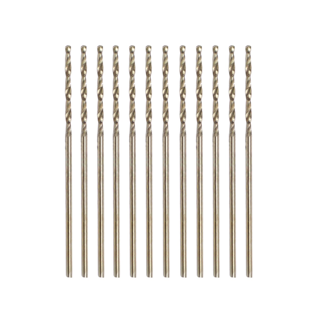 Excel Blades 50059 #59 High-Speed Steel Drill Bits, 12-Pack for Precision Drilling